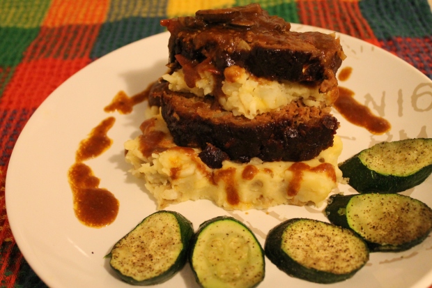 Meatloaf with Awesomesauce - Candy Coated Culinista